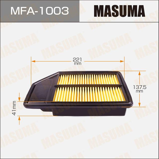 Воздушный фильтр Masuma. Артикул MFA-1003