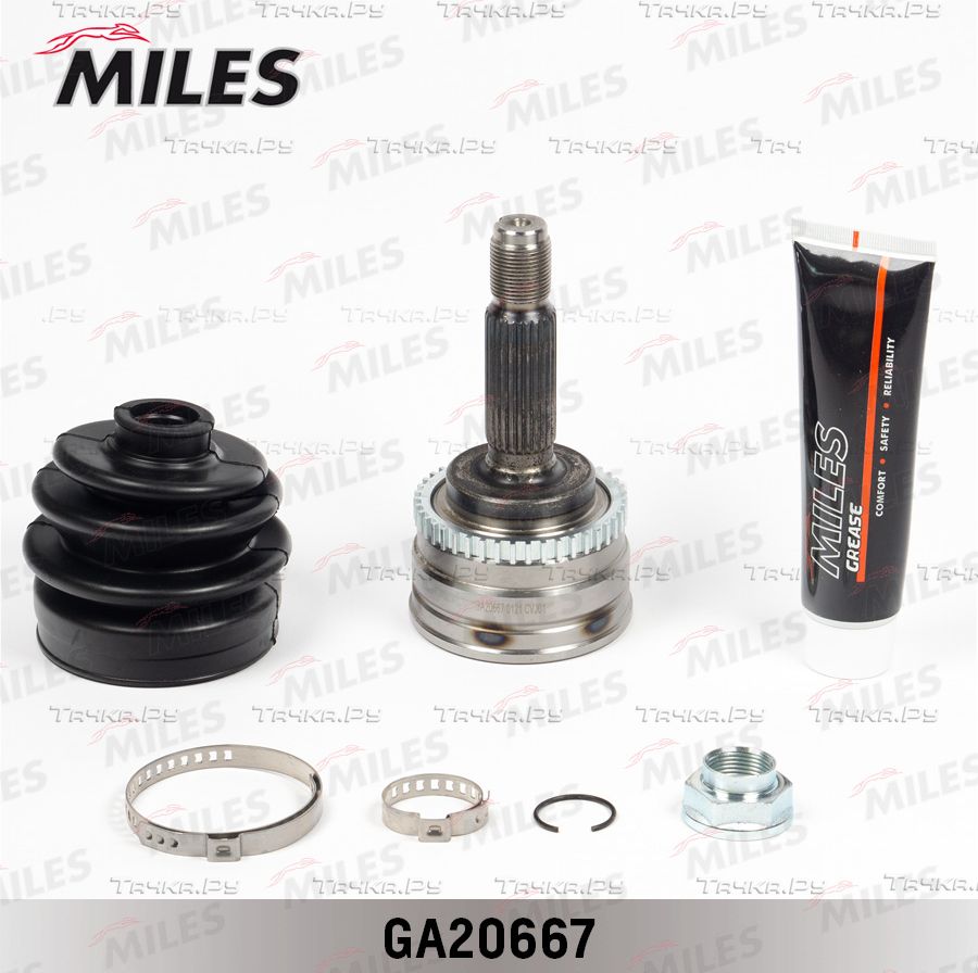 Шрус наружный (граната) Miles. Артикул GA20667