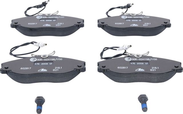 Тормозные колодки ATE. Артикул 13.0460-2817.2