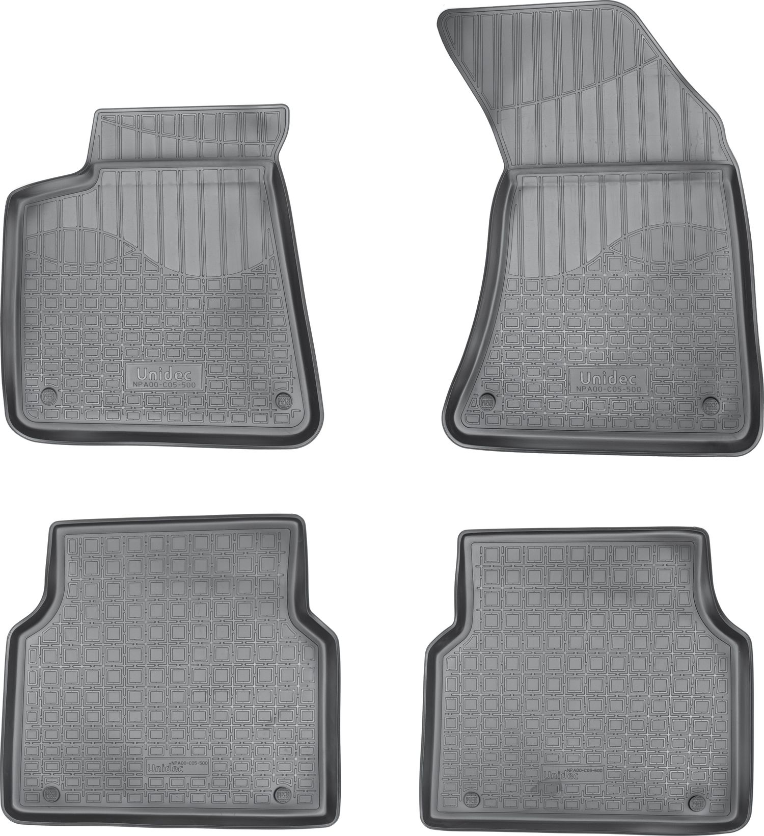 Коврики Норпласт для салона Audi A8 D4 2011-2017 короткая база. Артикул NPA00-C05-500