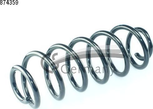 Пружина подвески CS-Germany задняя для Peugeot 308 I 2007-2014. Артикул 14.874.359