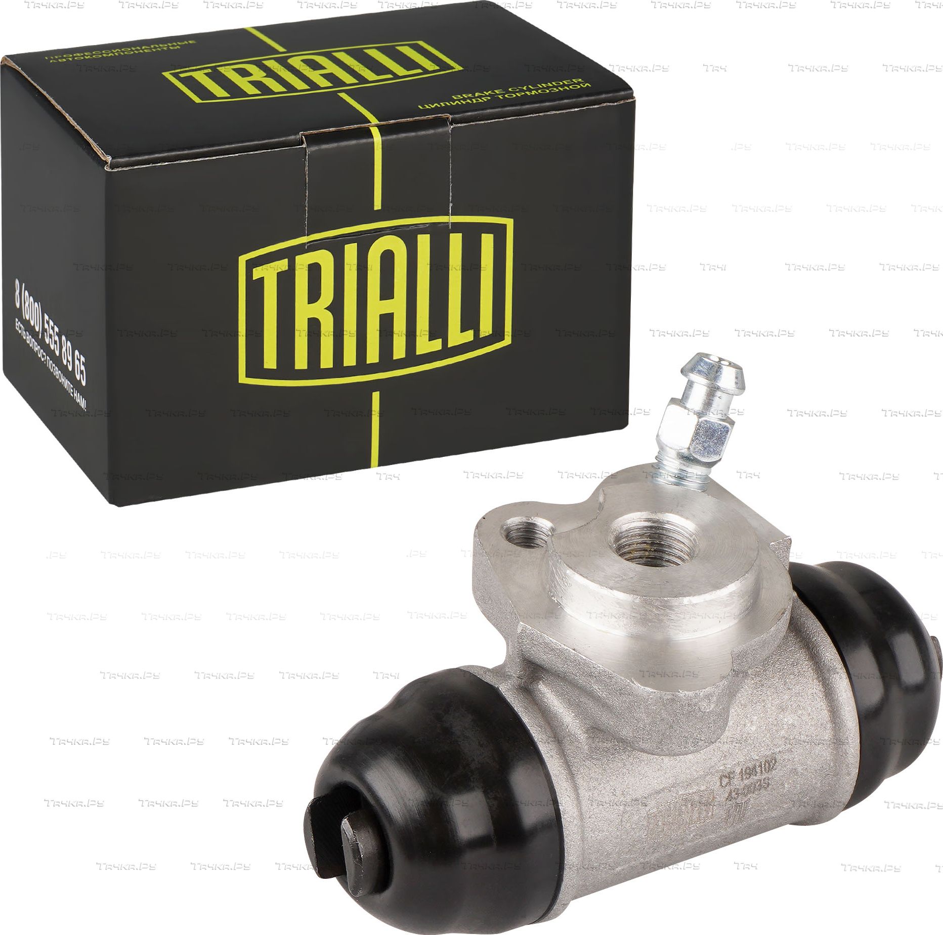 Тормозной цилиндр Trialli (алюминий) задний правый для Toyota Corolla E120, E130 2001-2008. Артикул CF 194102