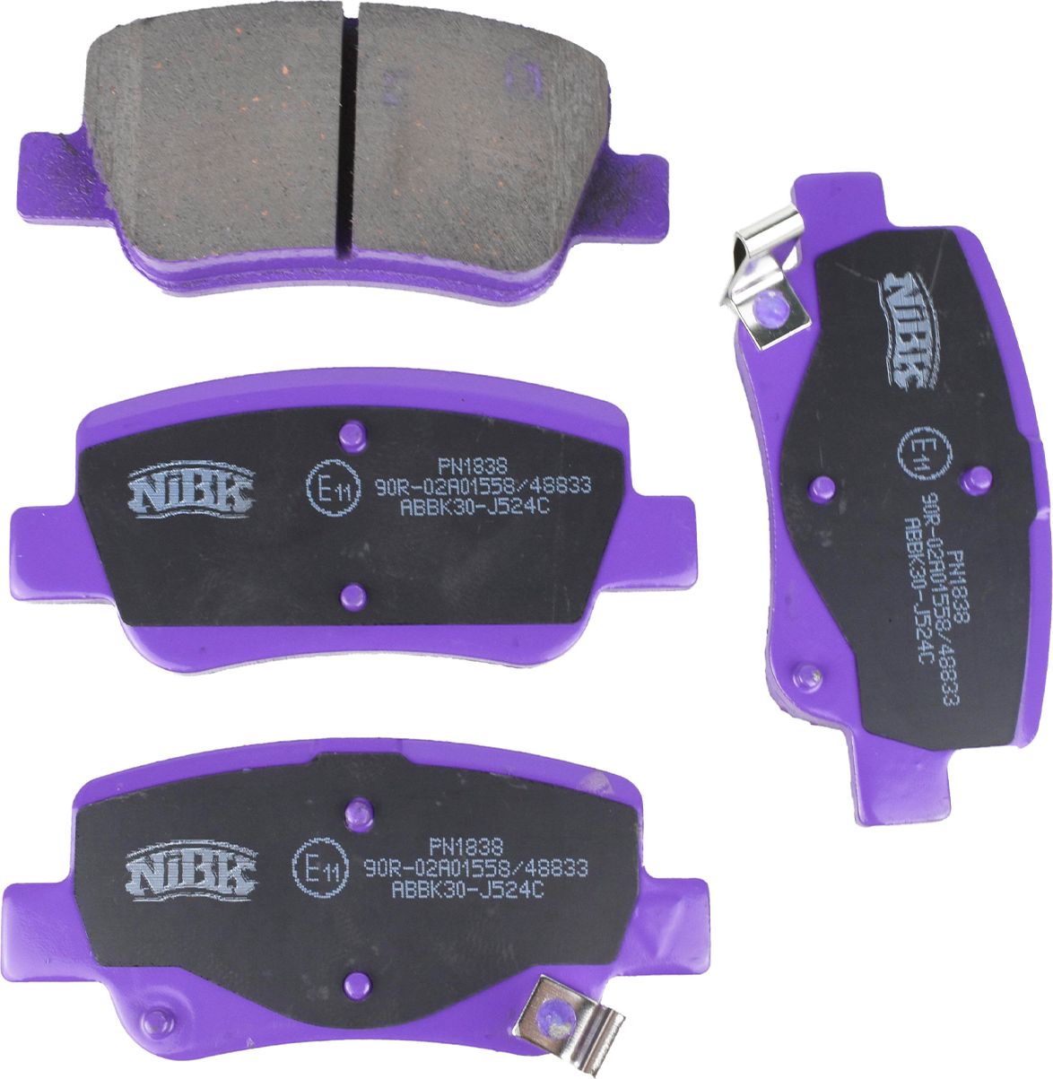 Тормозные колодки NiBK. Артикул PN1838