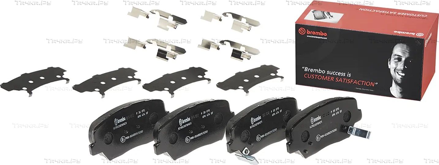 Тормозные колодки Brembo PRIME LINE передние для Kia K900 II 2019-2026. Артикул P 30 070