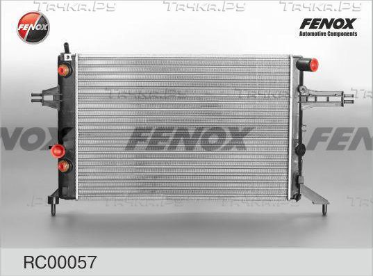 Радиатор охлаждения двигателя Fenox для Opel Astra F 1996-2005. Артикул RC00057