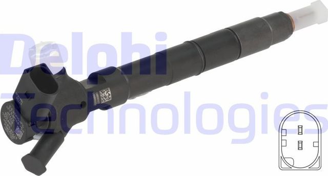 Клапанная форсунка (в сборе) Delphi для MAN TGE 2016-2026. Артикул 28565337
