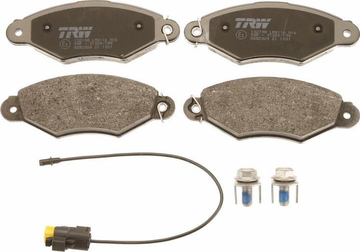 Тормозные колодки TRW. Артикул GDB2024