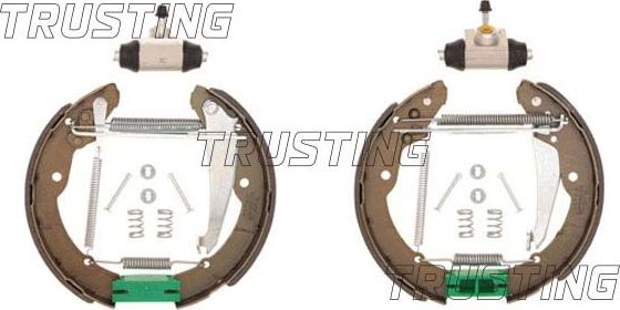 Тормозные колодки Trusting - для Volkswagen New Beetle II (A5) 2011-2019. Артикул 6504