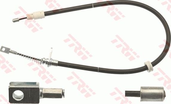 Трос ручника (тросик ручного тормоза) TRW. Артикул GCH694