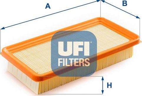 Воздушный фильтр UFI. Артикул 30.224.00