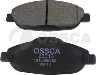 Тормозные колодки OSSCA. Артикул 23313