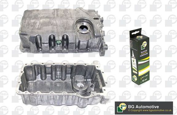 Масляный поддон картера двигателя BGA для Renault Kangoo I 2001-2009. Артикул SP0116