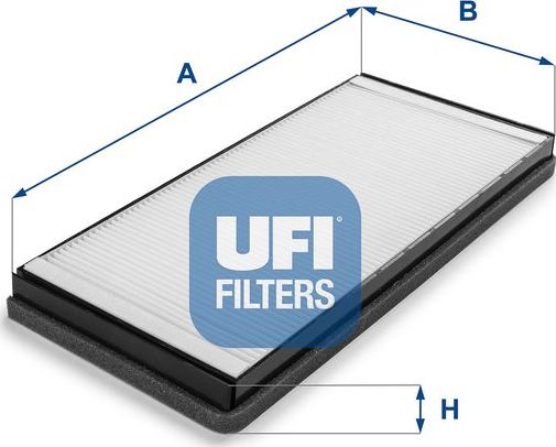 Салонный фильтр UFI. Артикул 53.059.00