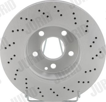 Тормозной диск Jurid. Артикул 562619JC