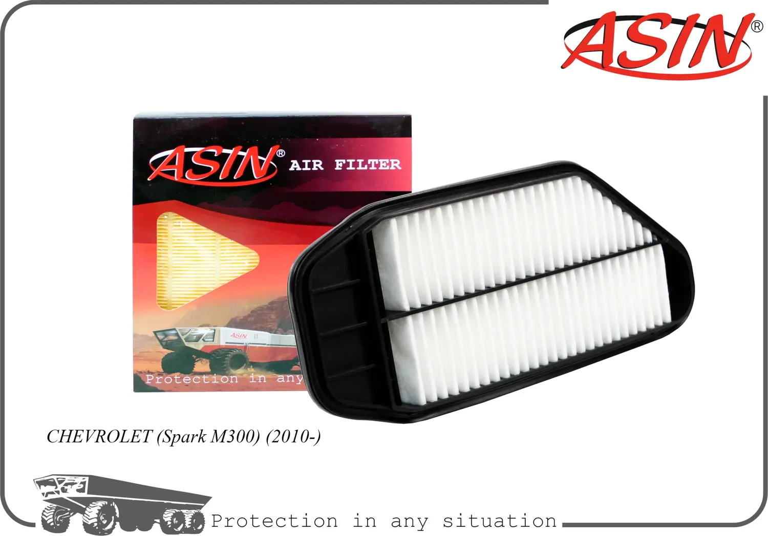 Фильтр воздушный 96827723/ASIN.FA2572 ASIN Asin. Артикул ASINFA2572