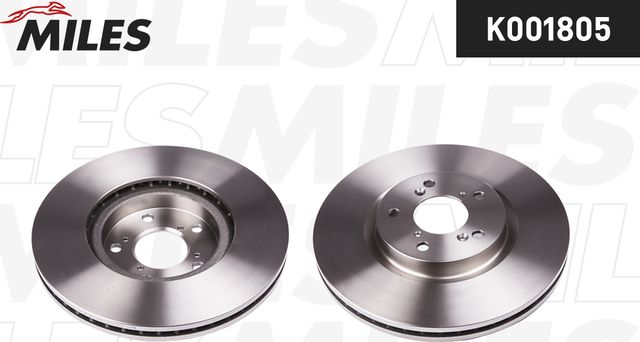 Тормозной диск Miles передний для Honda Pilot II 2008-2015. Артикул K001805