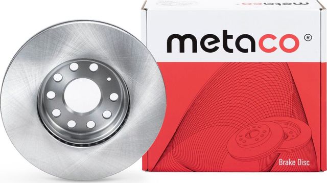 Диск тормозной VAG A3/OCTAVIA/GOLF 5 03- 1.2T-2.0D/3.2 передн. (Metaco). Артикул 3050026