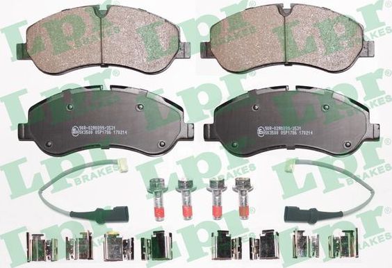 Тормозные колодки LPR. Артикул 05P1786A