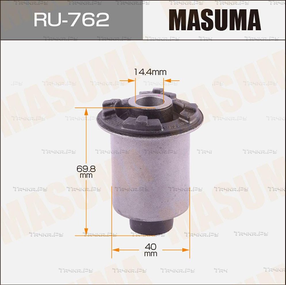 Сайлентблок переднего рычага подвески Masuma. Артикул RU-762
