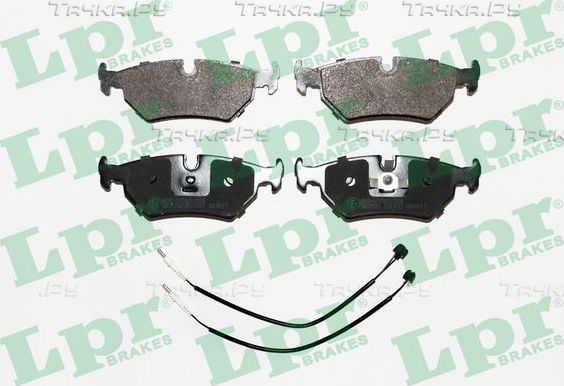 Тормозные колодки LPR. Артикул 05P497