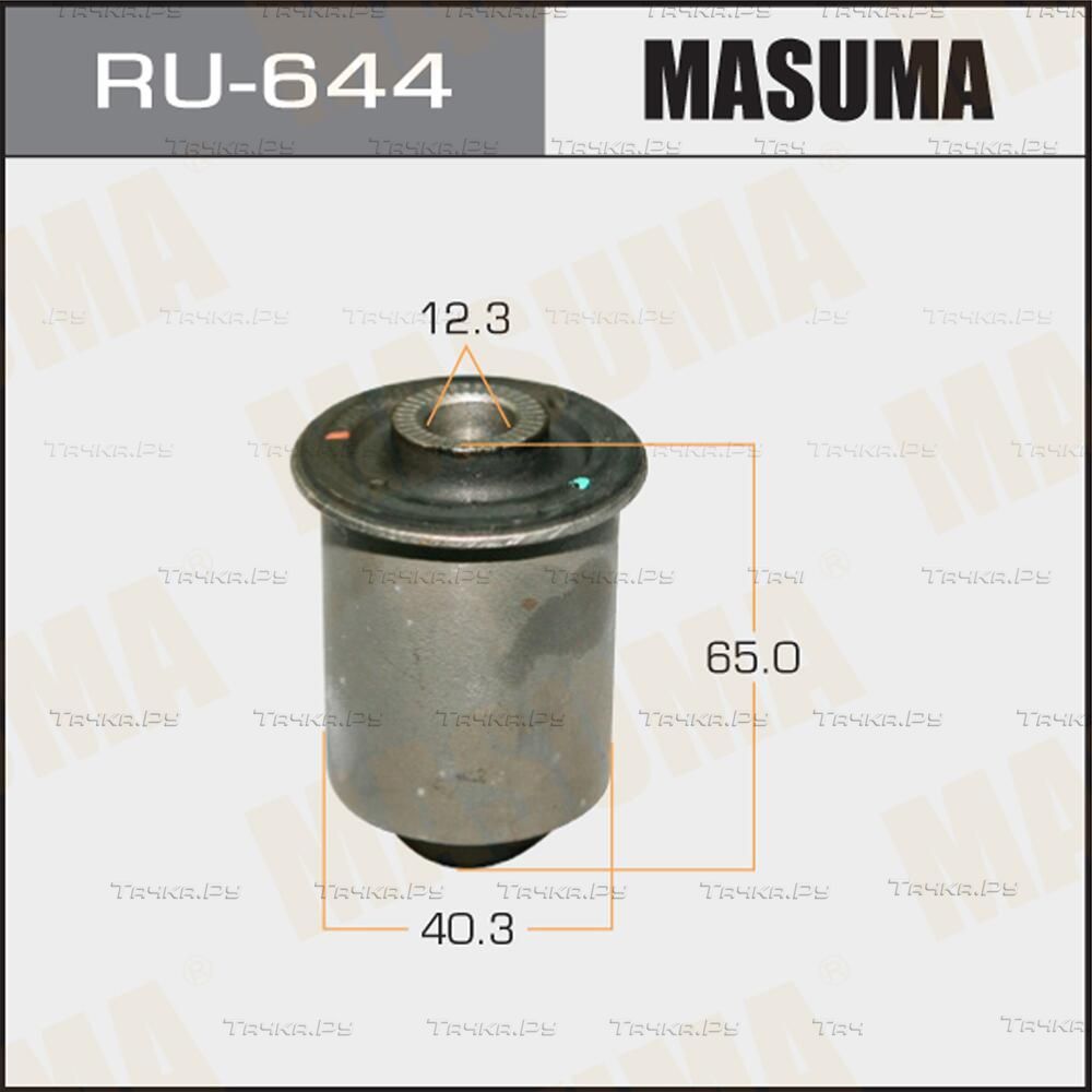 Сайлентблок переднего рычага подвески Masuma правый/левый верхний для Toyota Hilux VII 2005-2015. Артикул RU-644
