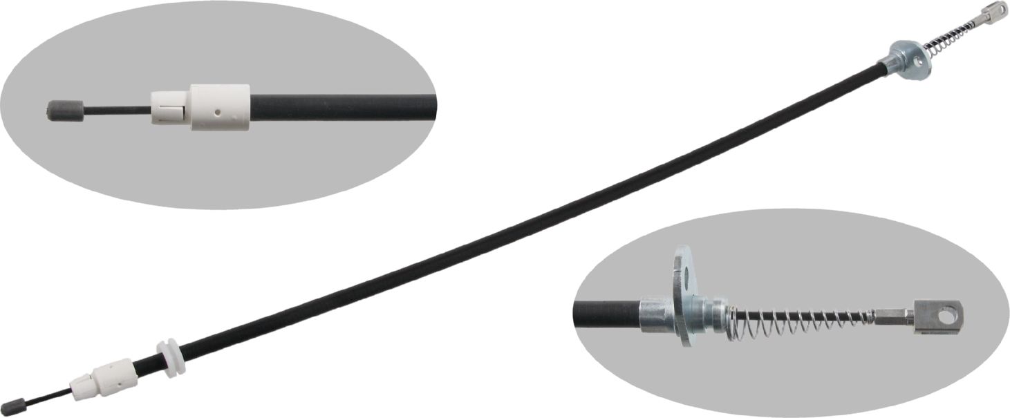 Трос ручника (тросик ручного тормоза) Febi Bilstein. Артикул 34905