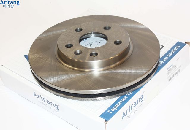 Диск переднего тормоза (Arirang). Артикул ARG291005