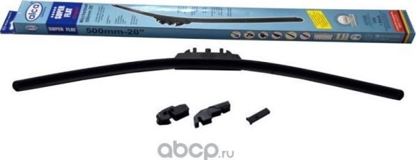 Щетка ст/оч ALCA (бескаркасная) 500 мм/20 SUPER FLAT каучук (1 шт.) Alca. Артикул 50000