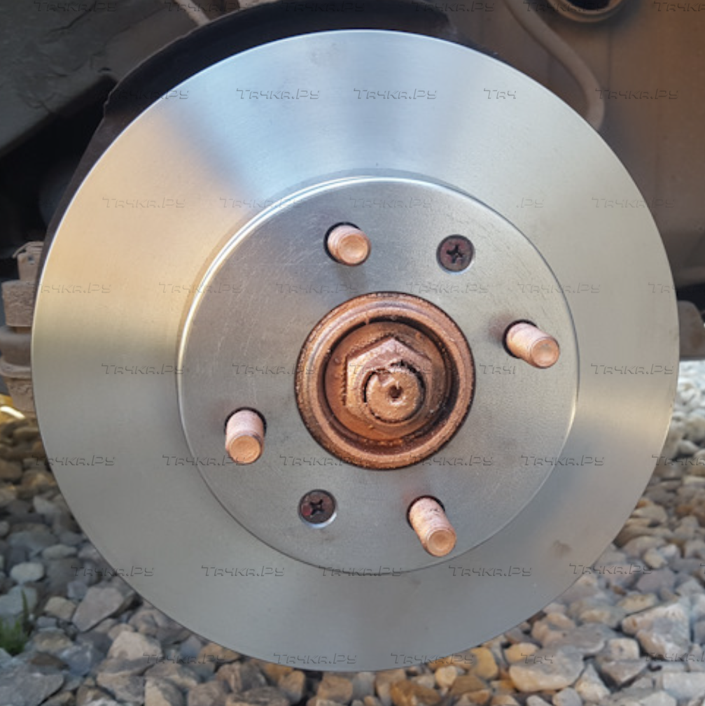 Тормозной диск Miles передний для Hyundai i10 II 2013-2026. Артикул K000241