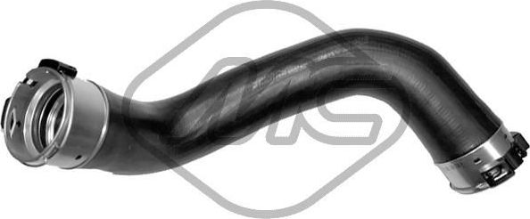 Патрубок интеркулера Metalcaucho левый для Nissan Qashqai I 2011-2013. Артикул 15975