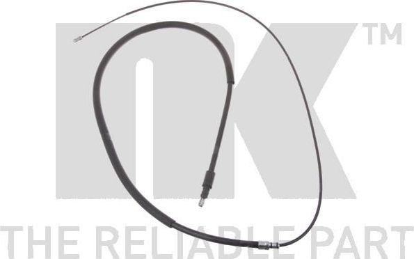 Трос ручника (тросик ручного тормоза) NK. Артикул 9039108