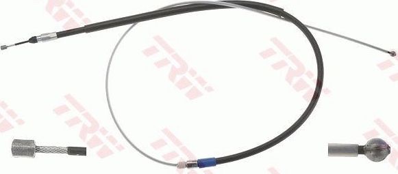 Трос ручника (тросик ручного тормоза) TRW. Артикул GCH444