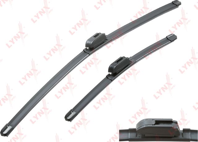 Щетки стеклоочистителя (дворники) LYNXauto для Kia Proceed II 2013-2026. Артикул XF6535H