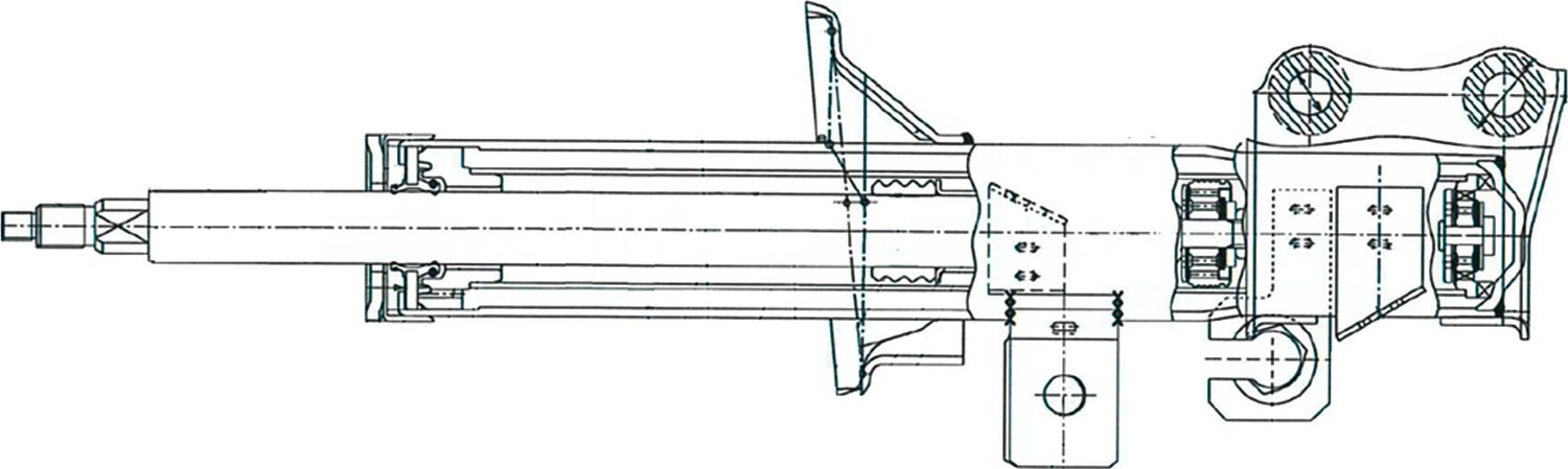 Амортизатор CTR. Артикул GY1388G
