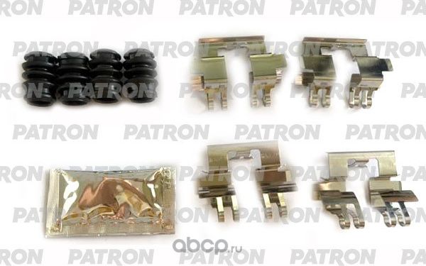 Комплект монтажный тормозных колодок MAZDA CX-5 2011 - (Patron). Артикул PSRK1395