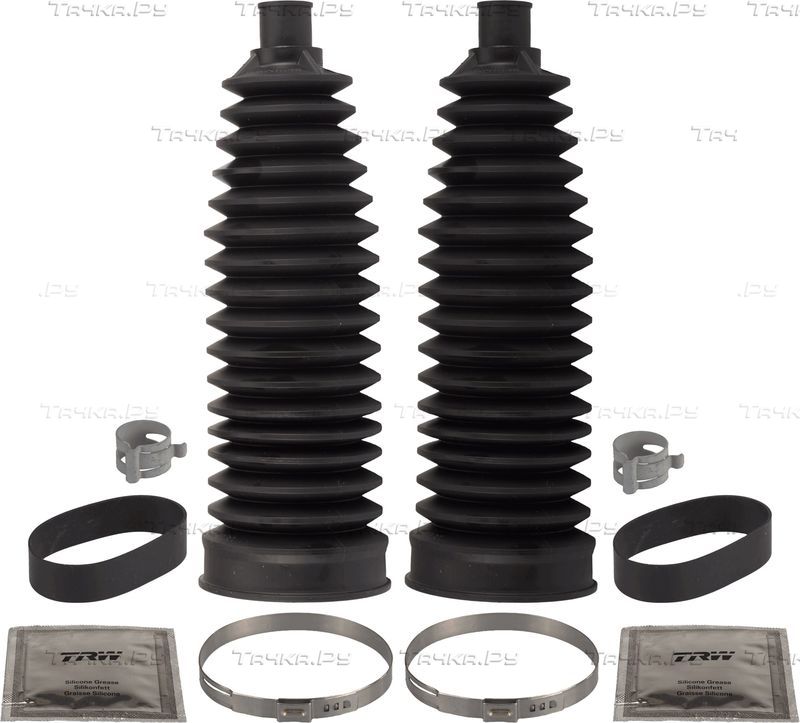 Пыльник рулевой рейки (комплект) TRW передний для BMW 1 I (E81/E82/E87/E88) 2004-2012. Артикул JBE226