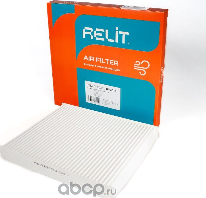 Фильтр салона RELIT RS7013 Relit. Артикул RS7013