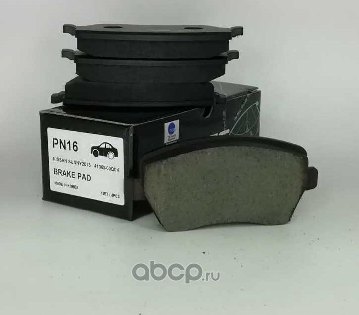 Колодки тормозные передние (HI-TEC). Артикул PN16