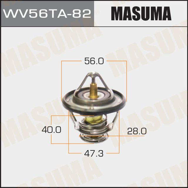 Термостат Masuma для Toyota bB I 2000-2005. Артикул WV56TA-82