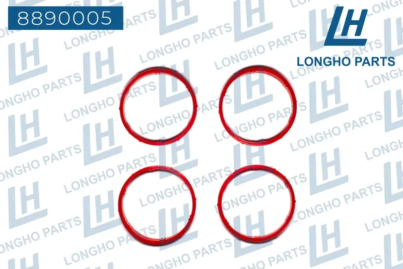 Прокладки впускного коллектора силиконовые к т 4 шт ) (Longho). Артикул 8890005