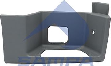 Пороги Sampa правый для MAN TGX 2006-2026. Артикул 1820 0041