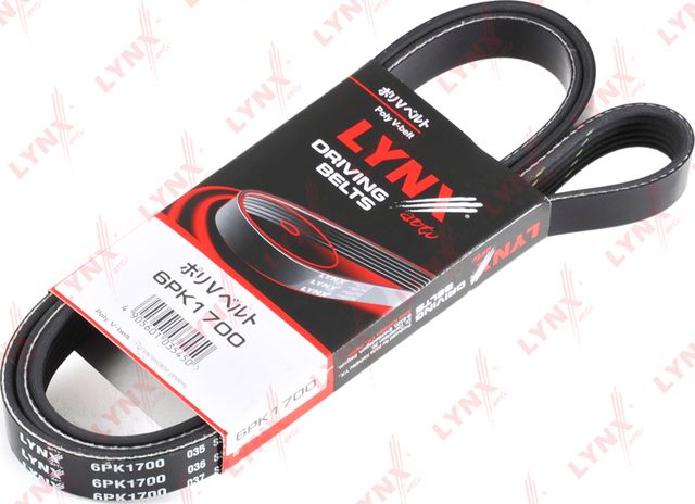 Приводной ремень поликлиновой LYNXauto для Chrysler Concorde I 1992-1997. Артикул 6PK1700