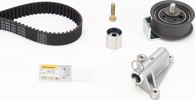 Ремень ГРМ с роликами (комплект) ContiTech для Audi A4 I (B5) 1994-2001. Артикул CT919K5