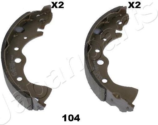 Тормозные колодки Japanparts. Артикул GF-104AF