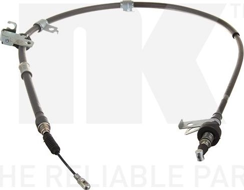 Трос ручника (тросик ручного тормоза) NK. Артикул 903524