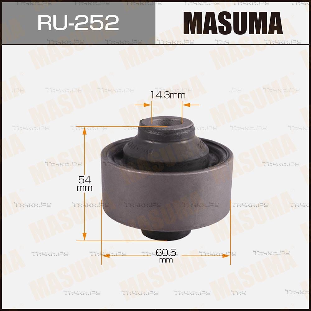 Сайлентблок переднего рычага подвески Masuma. Артикул RU-252
