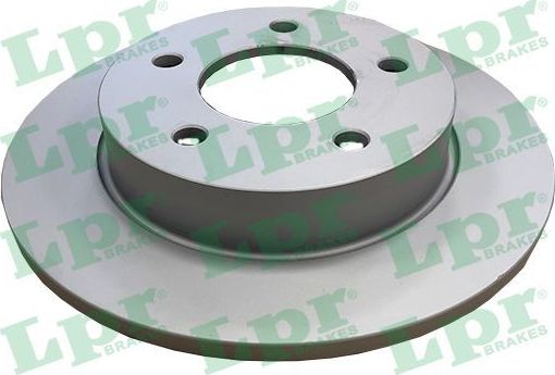 Тормозной диск LPR TOTAL COATED задний для Mazda 3 II (BL) 2008-2014. Артикул M5004PR