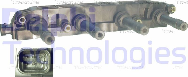 Катушка зажигания Delphi для Opel Vectra B 1995-2003. Артикул CE10000-12B1