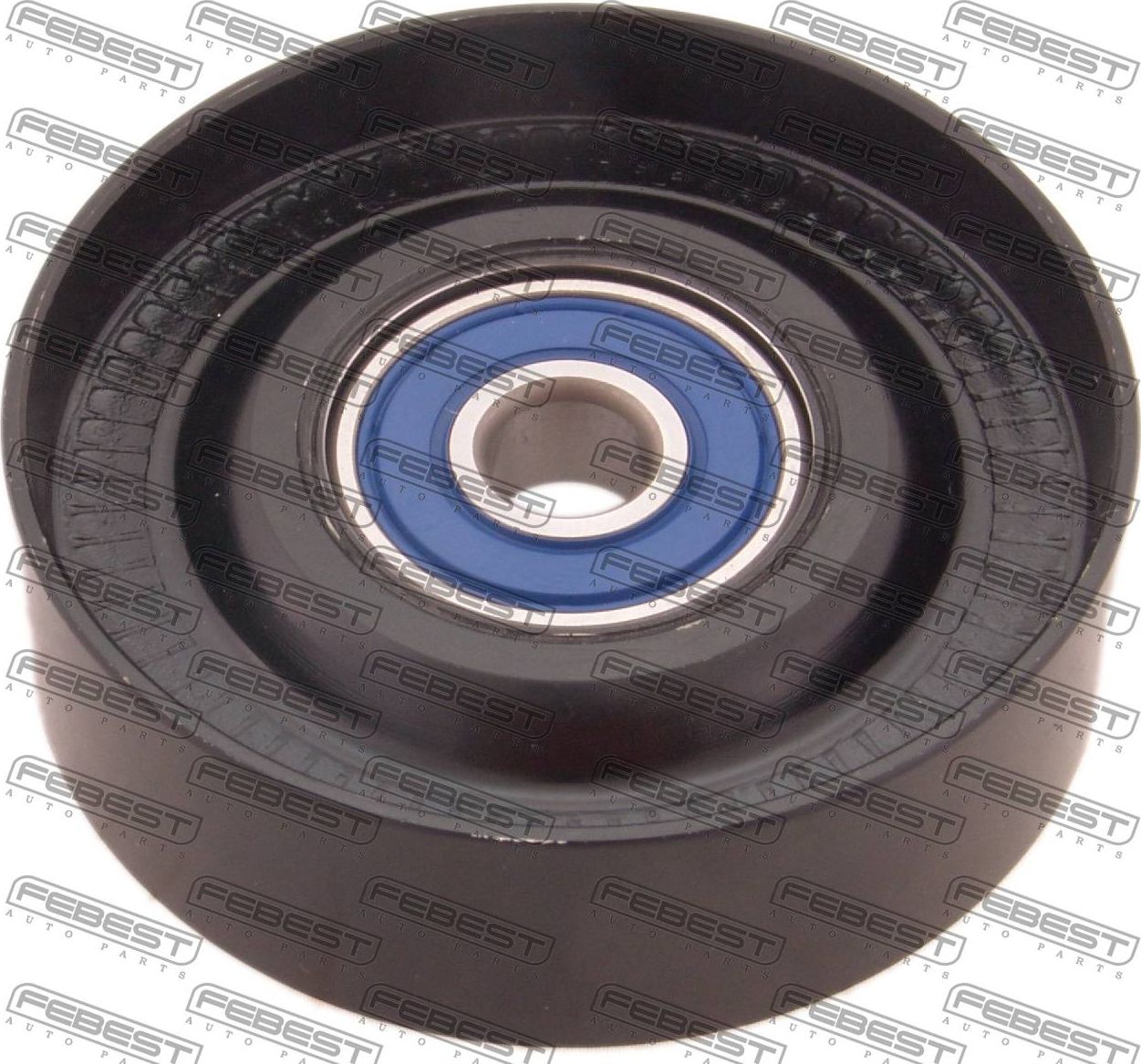 Натяжной ролик (натяжитель) приводного поликлинового ремня Febest. Артикул 0287-B10RS