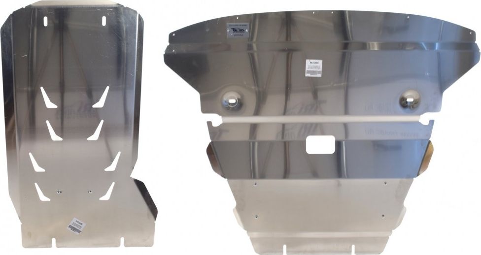 Защита алюминиевая АВС-Дизайн для картера и КПП BMW X1 E84 полный привод 2011-2015. Артикул 34.03ABC